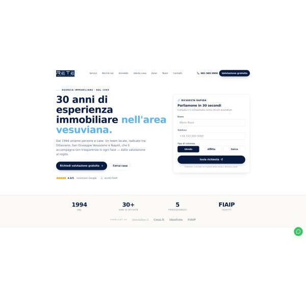 Logo Rete Immobiliare Societa' Cooperativa