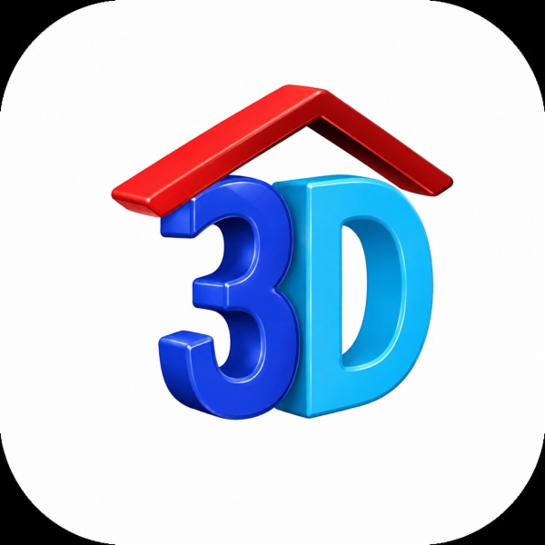 Logo 3D Immobiliare
