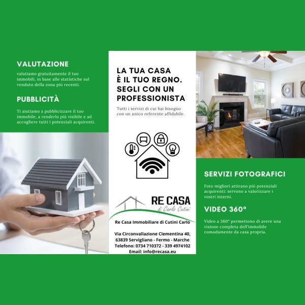 Logo Re Casa Immobiliare di Cutini Carlo