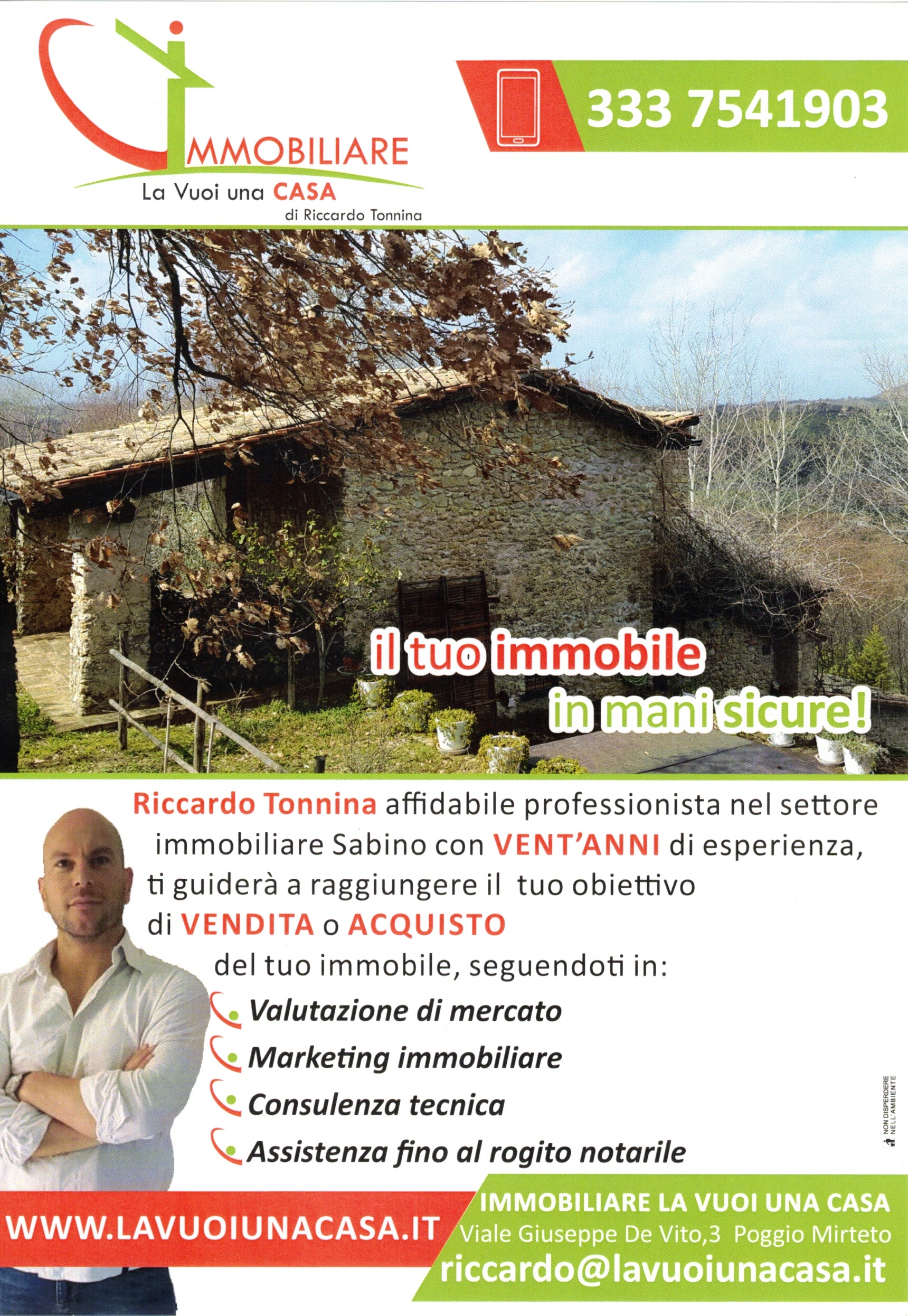 Logo La Vuoi Una Casa di Riccardo Tonnina